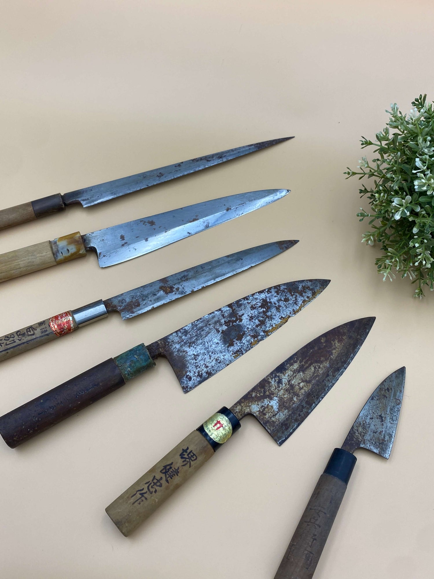 Japanese vintage kitchen knives in Australia