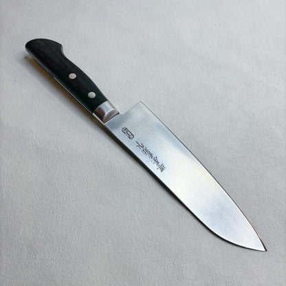 Restored Japanese Sakaiya Naosuke all purpose knife 165mm ( Stainless - Clad DP Gold)