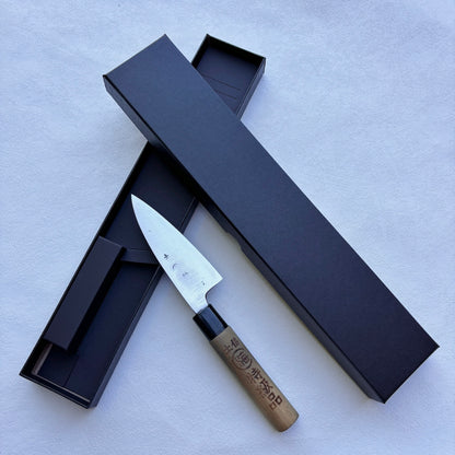 Vintage Restored Japanese Tosa Mini Funayuki All purpose knife 105mm (Carbon steel) with box