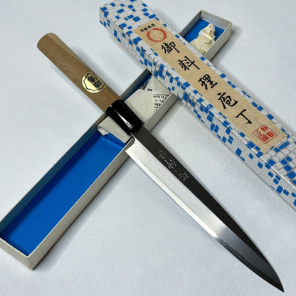 Brand New Japanese Sakai Shintoku Yanagiba/Sashimi knife.170mm with original box