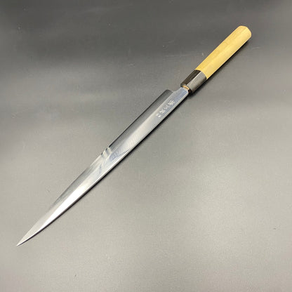 Restored Tokyo Monzaburo Japanese Yanagiba/Sashimi knife.290mm (carbon steel) No box