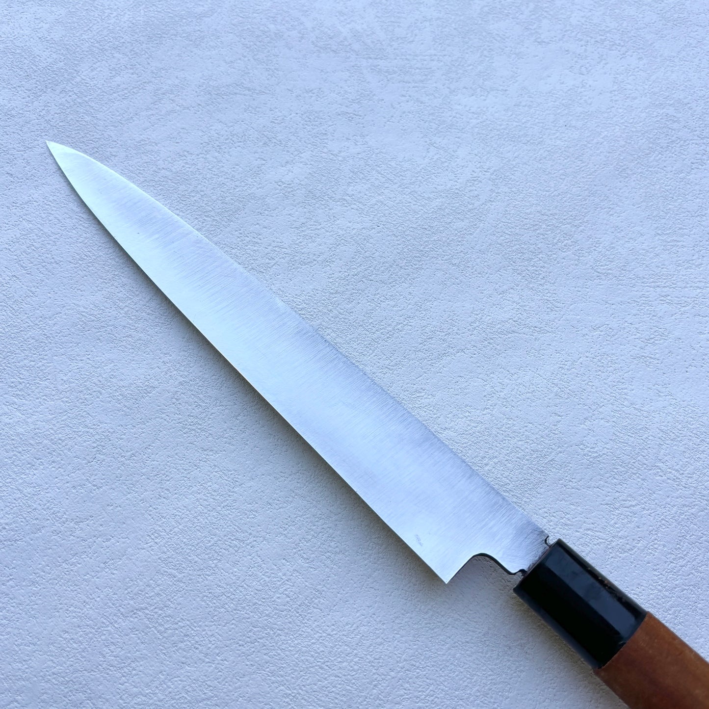 Restored Japanese Yanagiba/Sashimi knife.200mm (white carbon steel) with original box