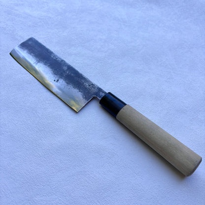 Vintage restored Japanese Nakiri vegetable knife 155mm