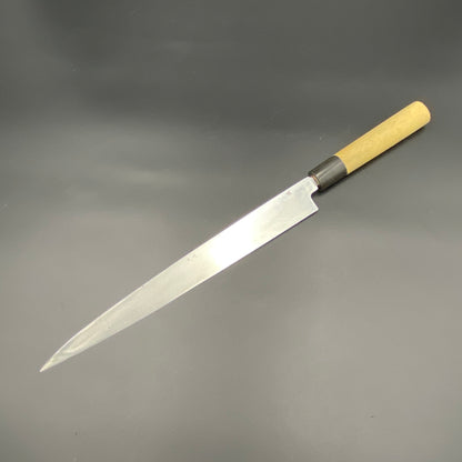 Restored Tokyo Monzaburo Japanese Yanagiba/Sashimi knife.290mm (carbon steel) No box