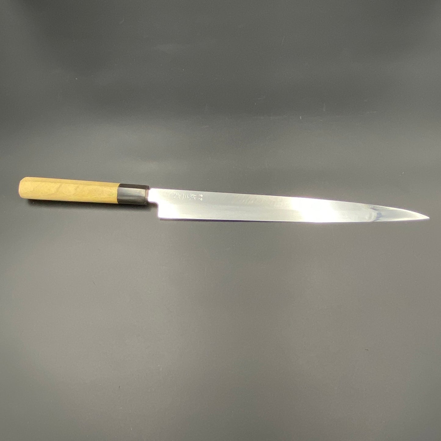 Restored Tokyo Monzaburo Japanese Yanagiba/Sashimi knife.290mm (carbon steel) No box