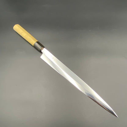 Restored Tokyo Monzaburo Japanese Yanagiba/Sashimi knife.290mm (carbon steel) No box