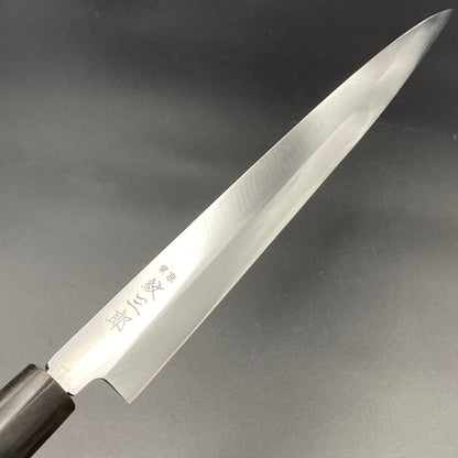 Restored Tokyo Monzaburo Japanese Yanagiba/Sashimi knife.290mm (carbon steel) No box