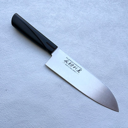 New old stock Japanese Santoku all purpose knife 165mm (MV Steel)