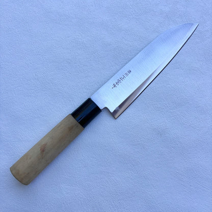 Restored Japanese Santoku all purpose knife 165mm (stainless steel ) with gift box