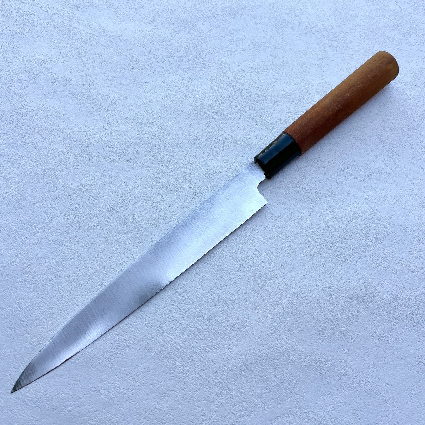 Restored Japanese Yanagiba/Sashimi knife.200mm (white carbon steel) with original box