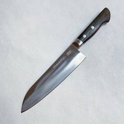 Restored Japanese Sakaiya Naosuke all purpose knife 165mm ( Stainless - Clad DP Gold)