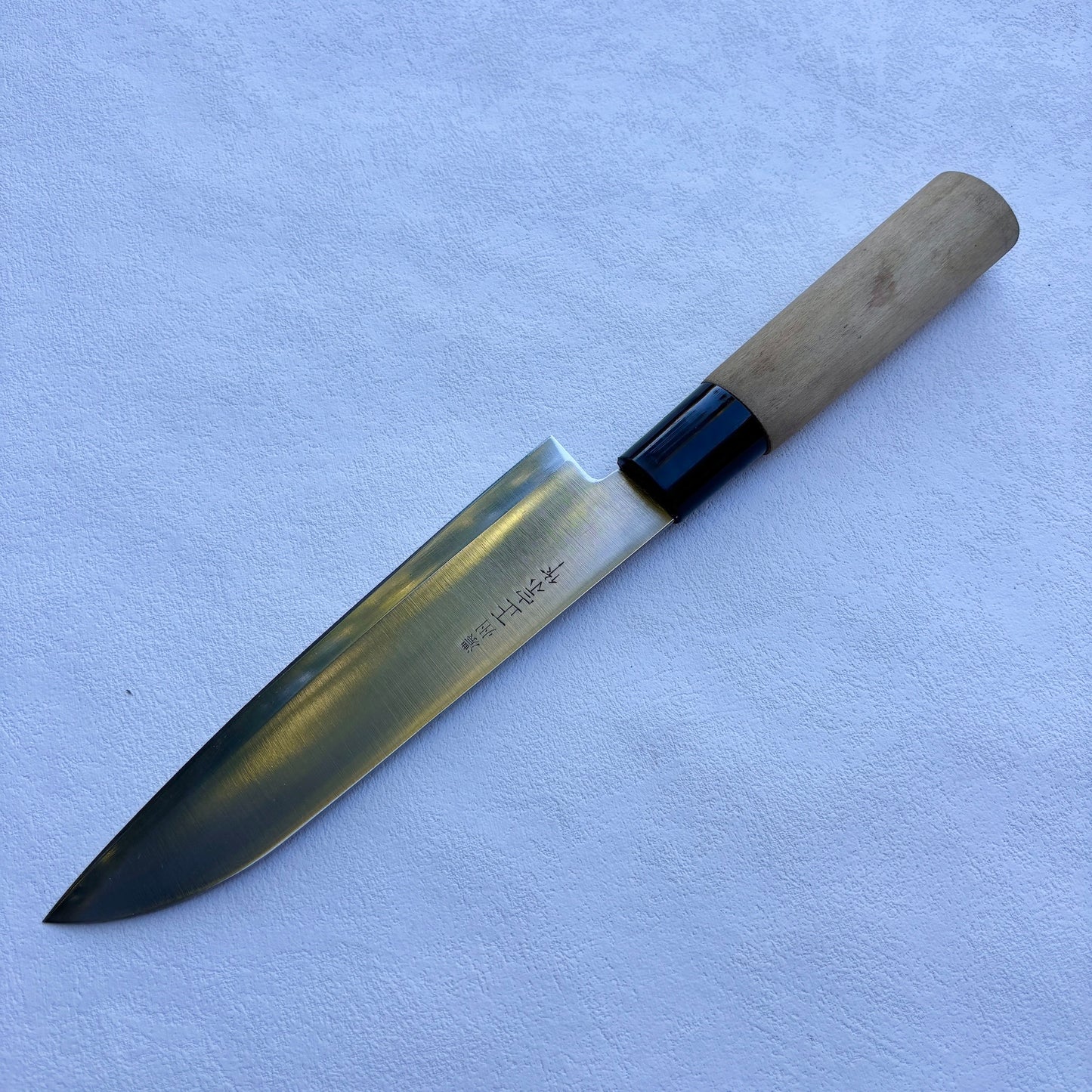 Restored Japanese Santoku all purpose knife 165mm (stainless steel ) with gift box