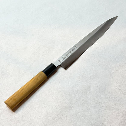 Restored Japanese Yanagiba/Sashimi knife.200mm with original box