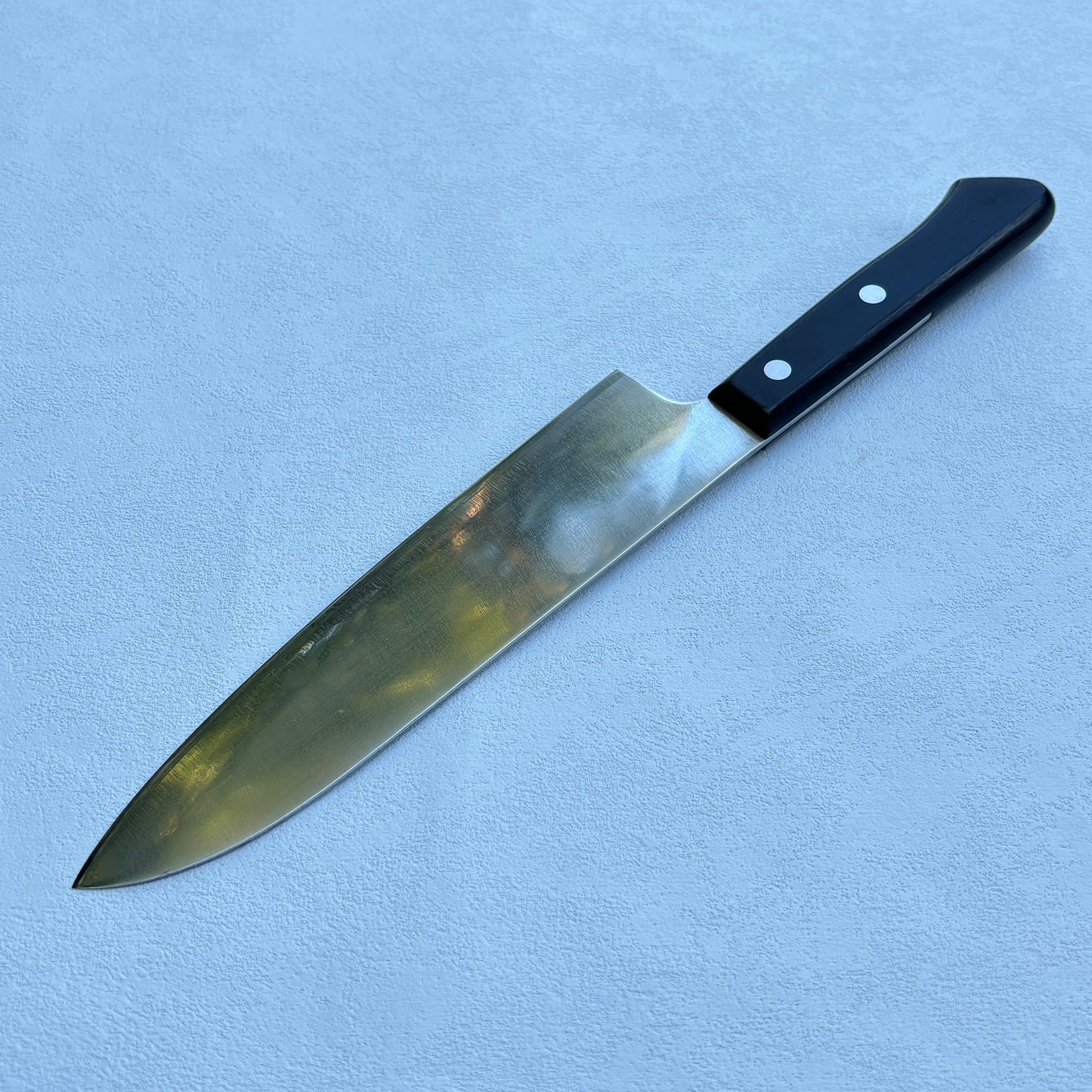 Restored Japanese Shinsaku Sakaiya 堺屋真作 Gyuto all purpose knife.180mm ( Carbon Clad Steel)