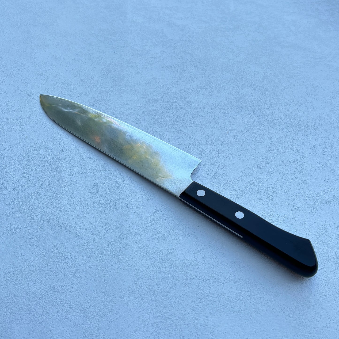 Restored Japanese Shinsaku Sakaiya 堺屋真作 Gyuto all purpose knife.180mm ( Carbon Clad Steel)