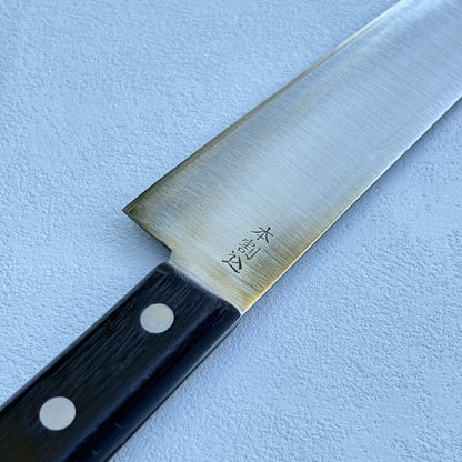 Restored Japanese Minamoto no Hirohisa  Gyuto all purpose knife.178mm ( Carbon Clad steel )