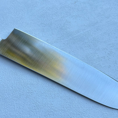 Restored Japanese Eihaku Honken Santoku all purpose knife 180mm