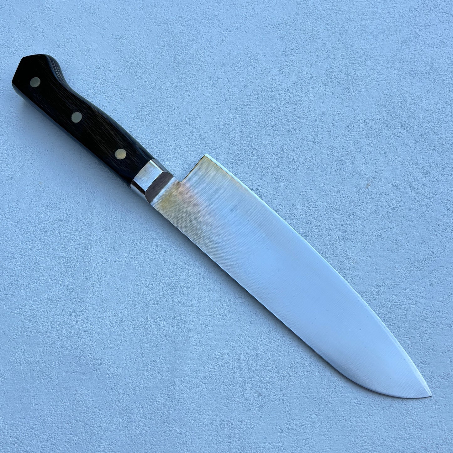 Restored Japanese Santoku all purpose knife 165mm