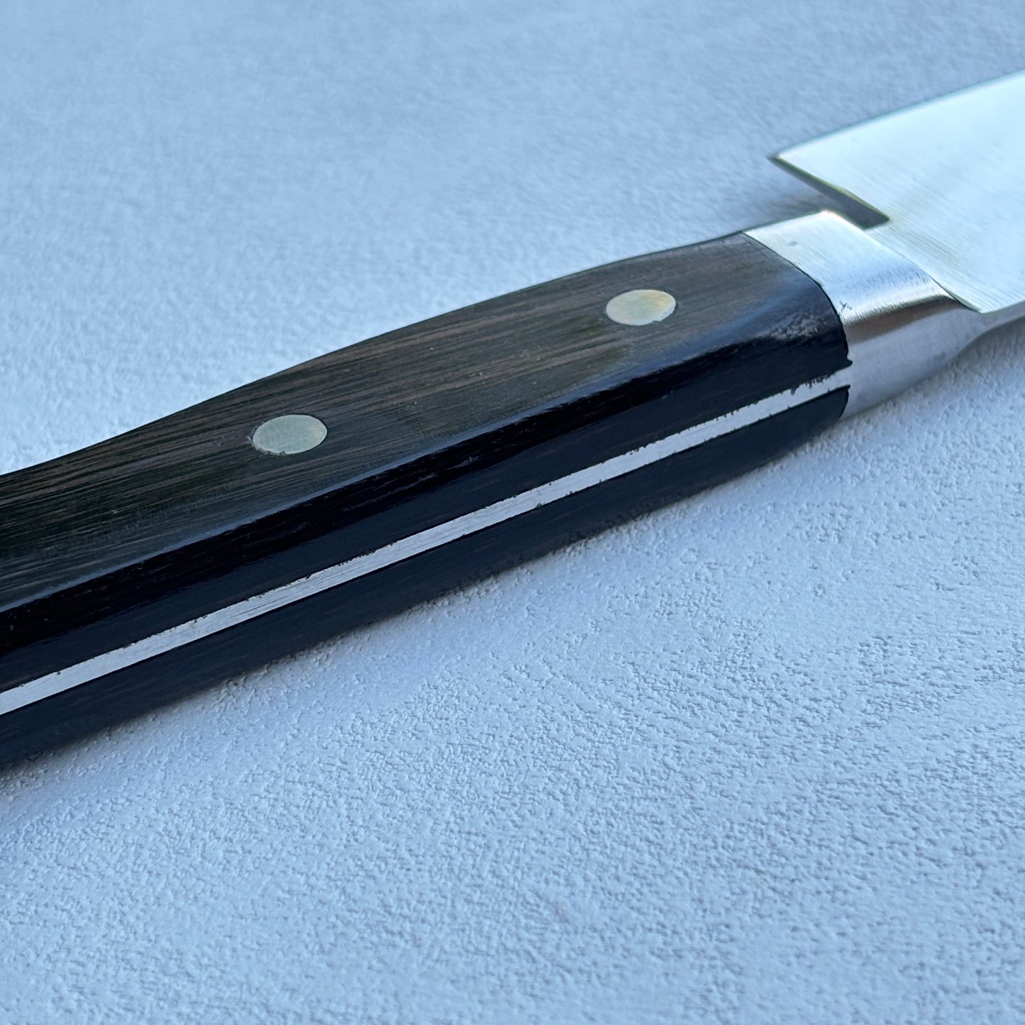 Restored Japanese Santoku all purpose knife 165mm