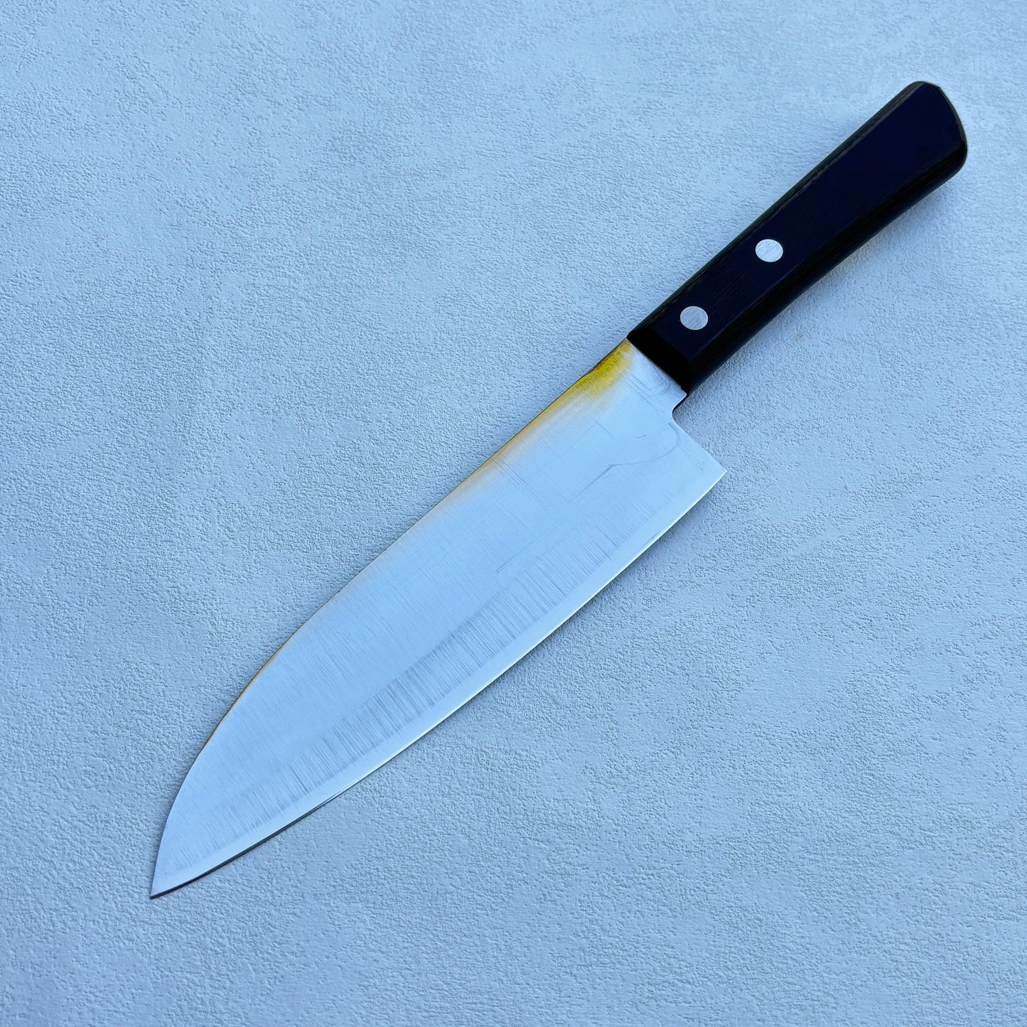 Restored Japanese Isshin Sakaiya Gyuto all purpose knife.165mm