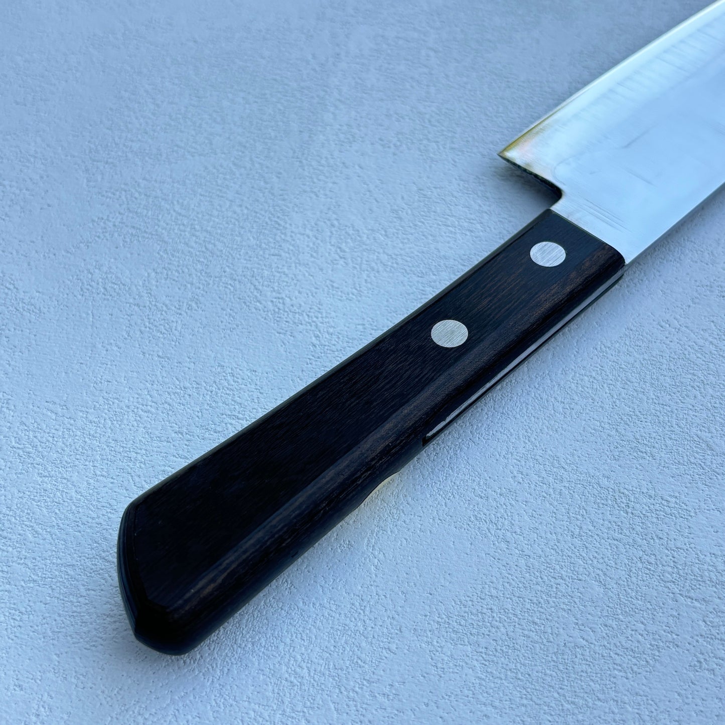 Restored Japanese Isshin Sakaiya Gyuto all purpose knife.165mm