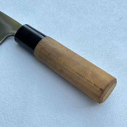 Restored Japanese Shinten Ko Deba fish deboning knife. 105mm( Stainless steel) With Box