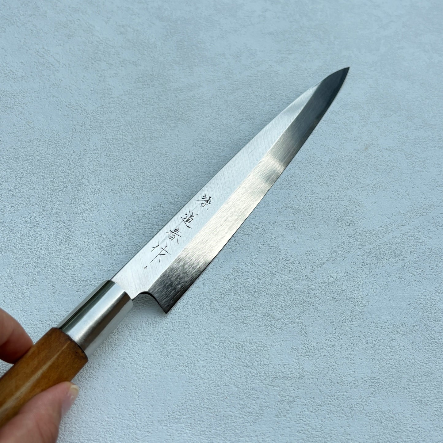 Restored Japanese Yanagiba/Sashimi knife.200mm ( Carbon Steel)