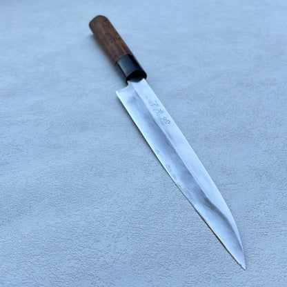 Vintage Restored Japanese Yanagiba/Sashimi knife.190mm ( Carbon Steel)