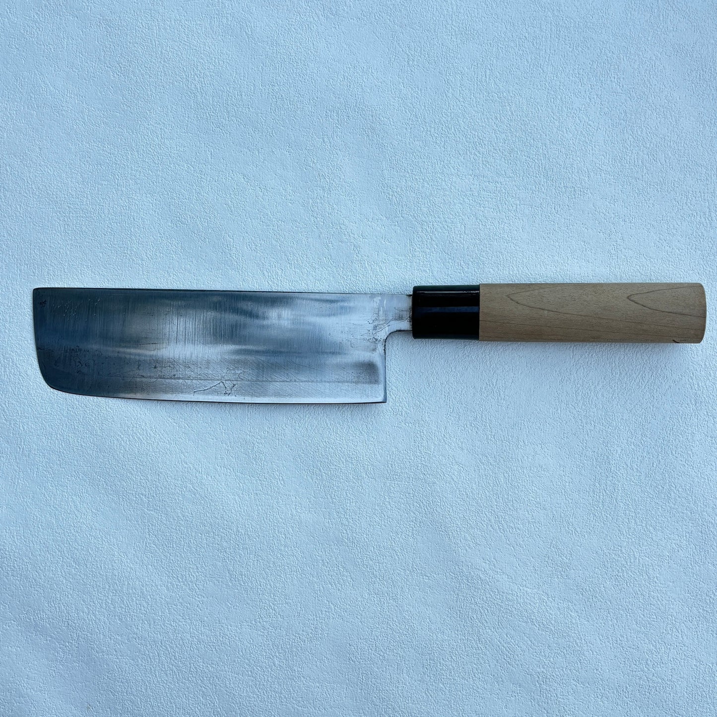 Vintage restored Japanese Nakiri vegetable knife 165mm