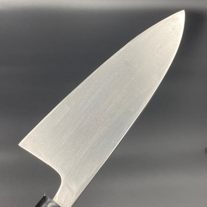 Restored Sakai Japanese Deba fish deboning knife. 150mm(carbon steel) With box