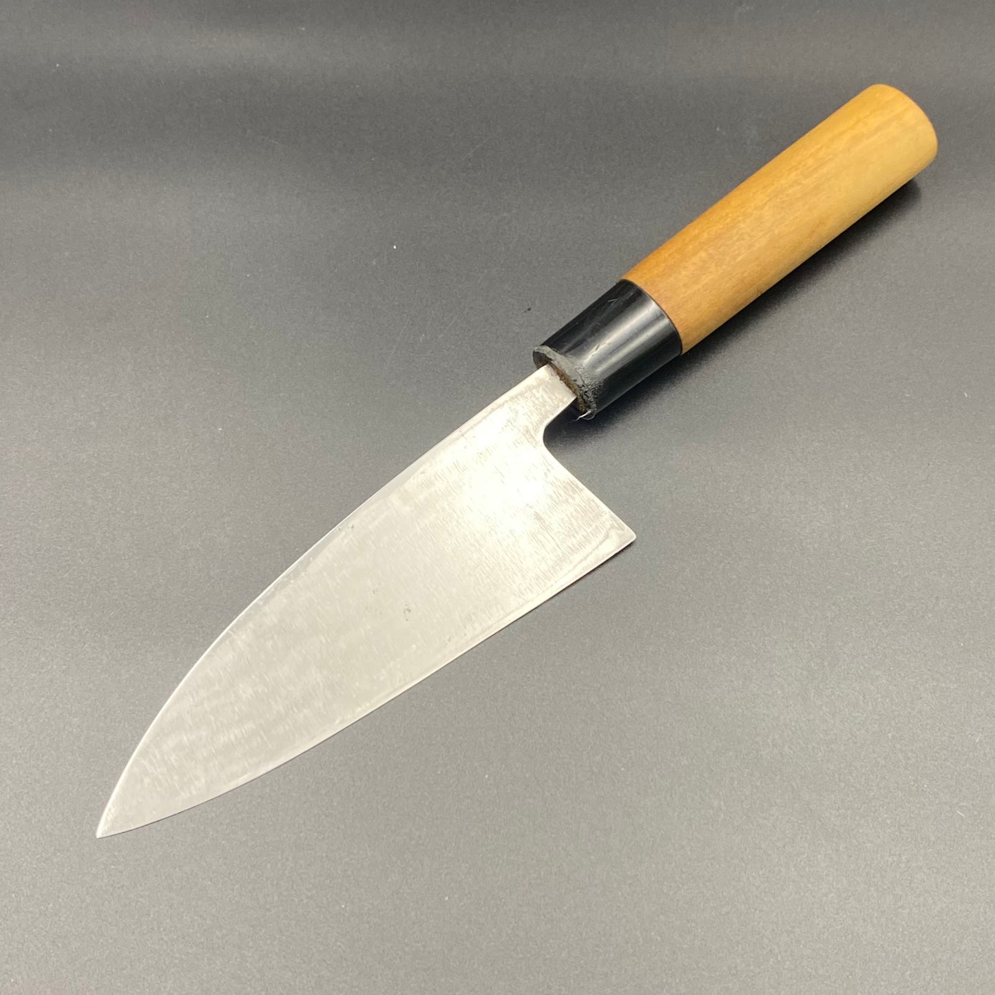 Restored Japanese Deba fish deboning knife. 140mm(carbon steel) With box