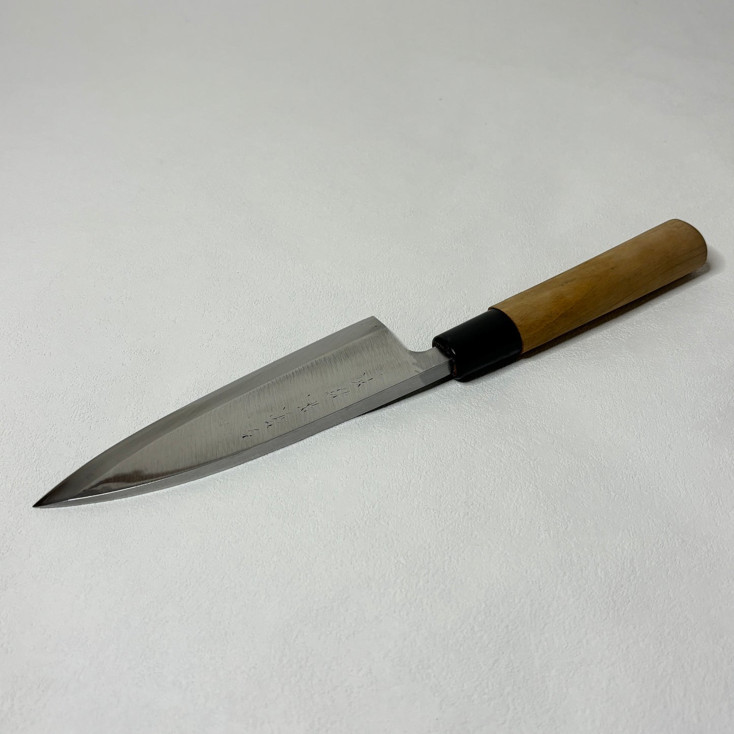 Restored Japanese  Deba fish deboning knife. 150mm(carbon steel) with gift box