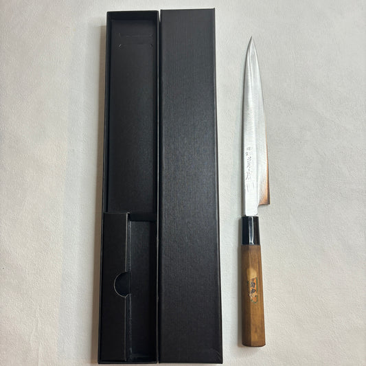 Restored Japanese Sakai Kikutora Yanagiba/Sashimi knife.200mm