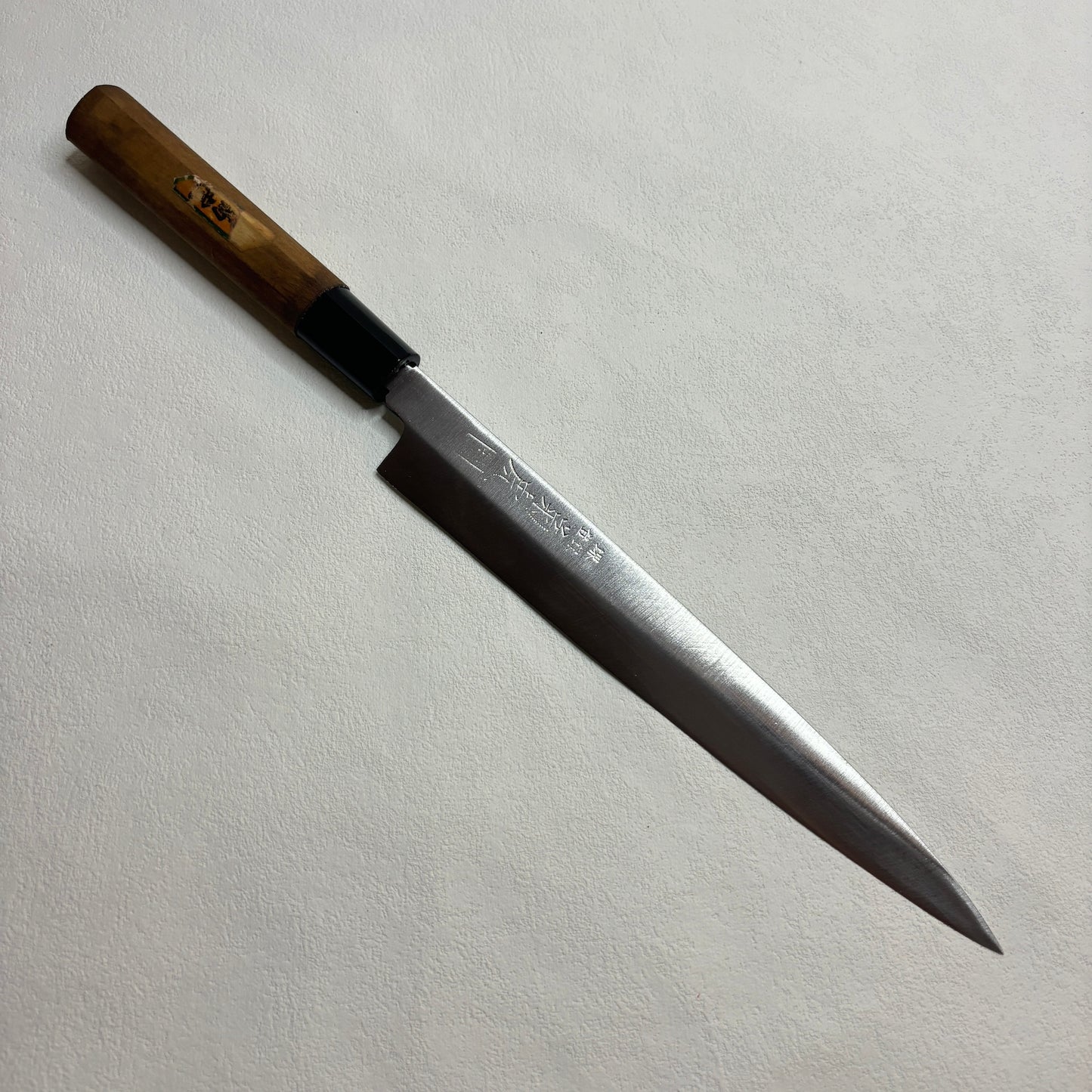 Restored Japanese Sakai Kikutora Yanagiba/Sashimi knife.200mm