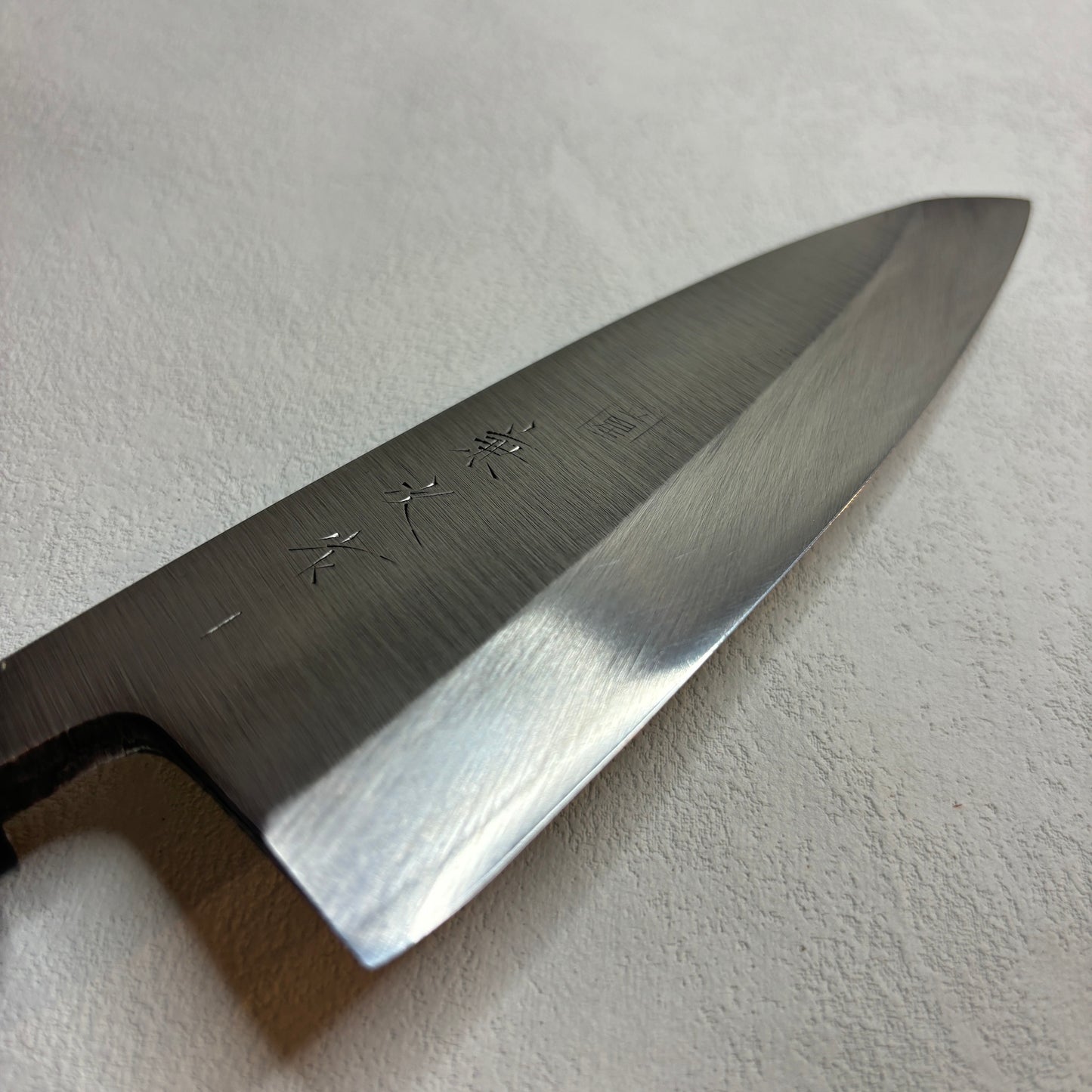 Restored Japanese  Deba fish deboning knife. 150mm(carbon steel) With  box