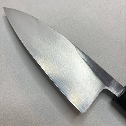 Restored Japanese  Deba fish deboning knife. 150mm(carbon steel) With  box