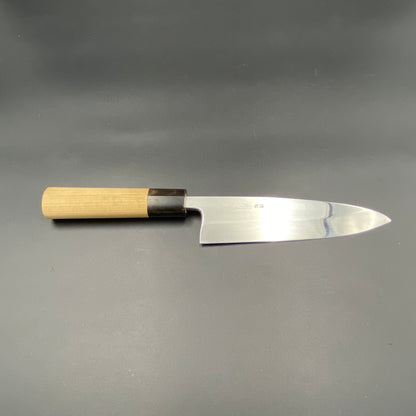 Restored Japanese Aritsugu Deba fish deboning knife. 165mm(carbon steel) With original box