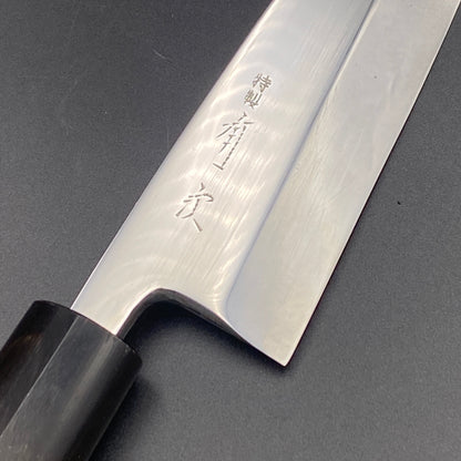 Restored Japanese Aritsugu Deba fish deboning knife. 165mm(carbon steel) With original box