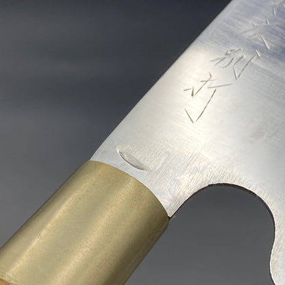 Restored Japanese Sakai Suehiro chefs Kashikiri knife 240mm No Box