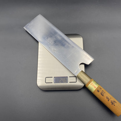 Restored Japanese Sakai Suehiro chefs Kashikiri knife 240mm No Box