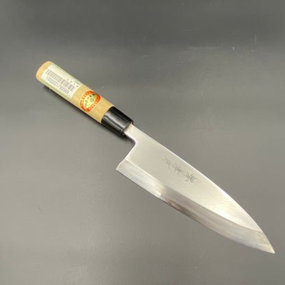 New Old Stock Japanese Sakai Takayuki  Deba fish deboning knife. 180mm(carbon steel) With box