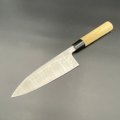 New Old Stock Japanese Sakai Takayuki  Deba fish deboning knife. 180mm(carbon steel) With box