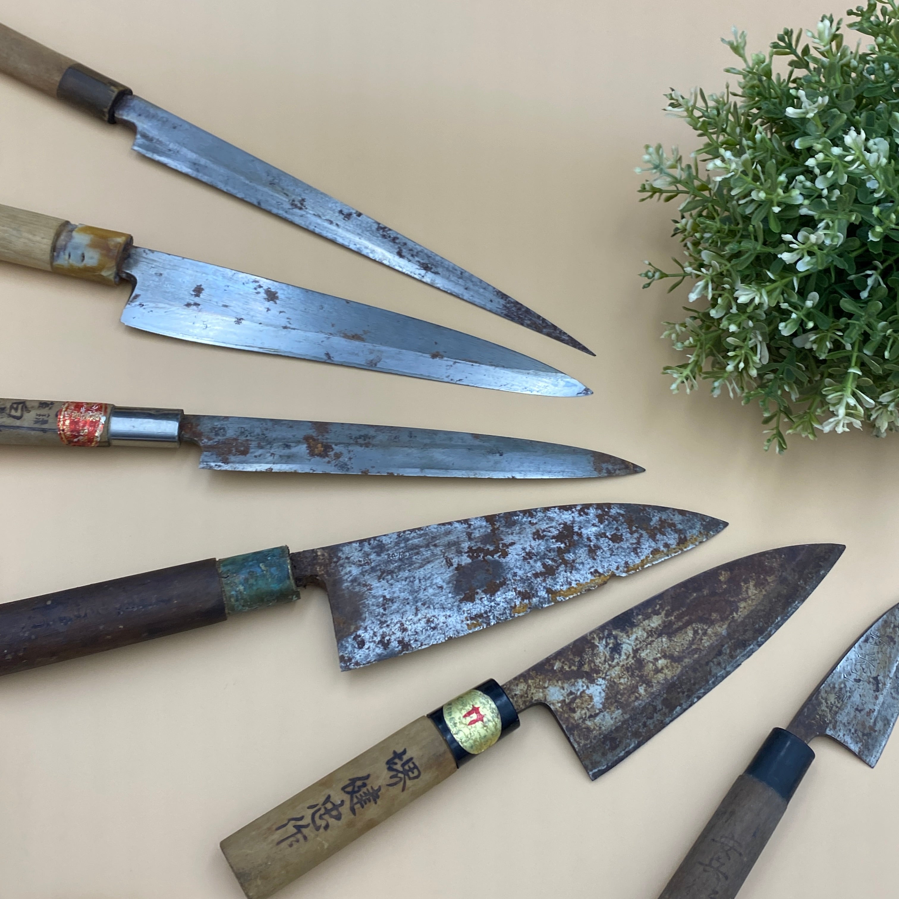 Premium Japanese Chefs Knives - Vintage & New