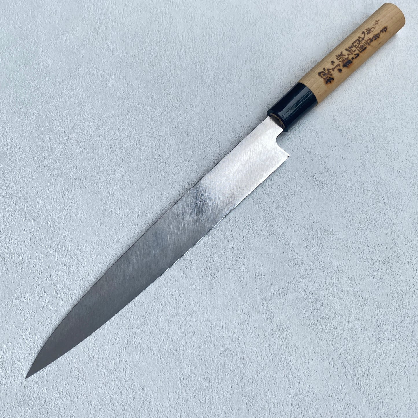 Restored Sakai Japanese Yanagiba/Sashimi knife.205mm (carbon steel) with box