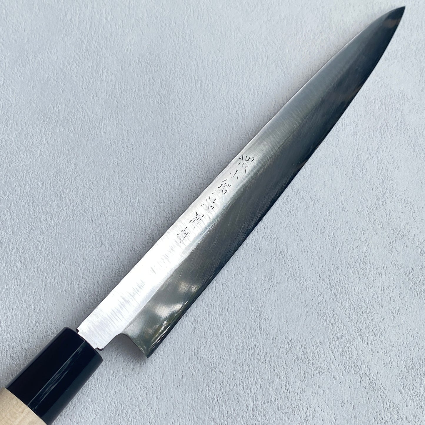 Restored Sakai Japanese Yanagiba/Sashimi knife.230mm (carbon steel) with box