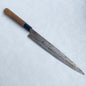 ##VINTAGE## Japanese Yanagiba/Sashimi knife.230mm (carbon Steel) with  box