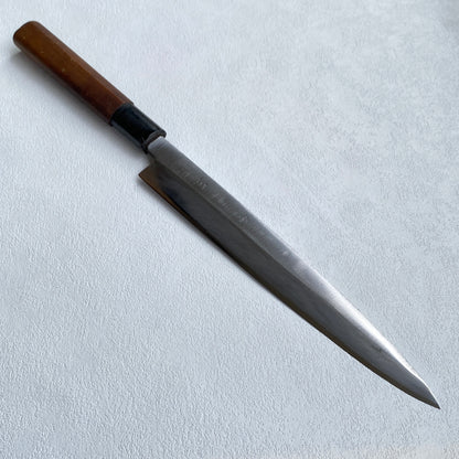 Vintage Restored Japanese Yanagiba/Sashimi knife.195mm (carbon steel) with box