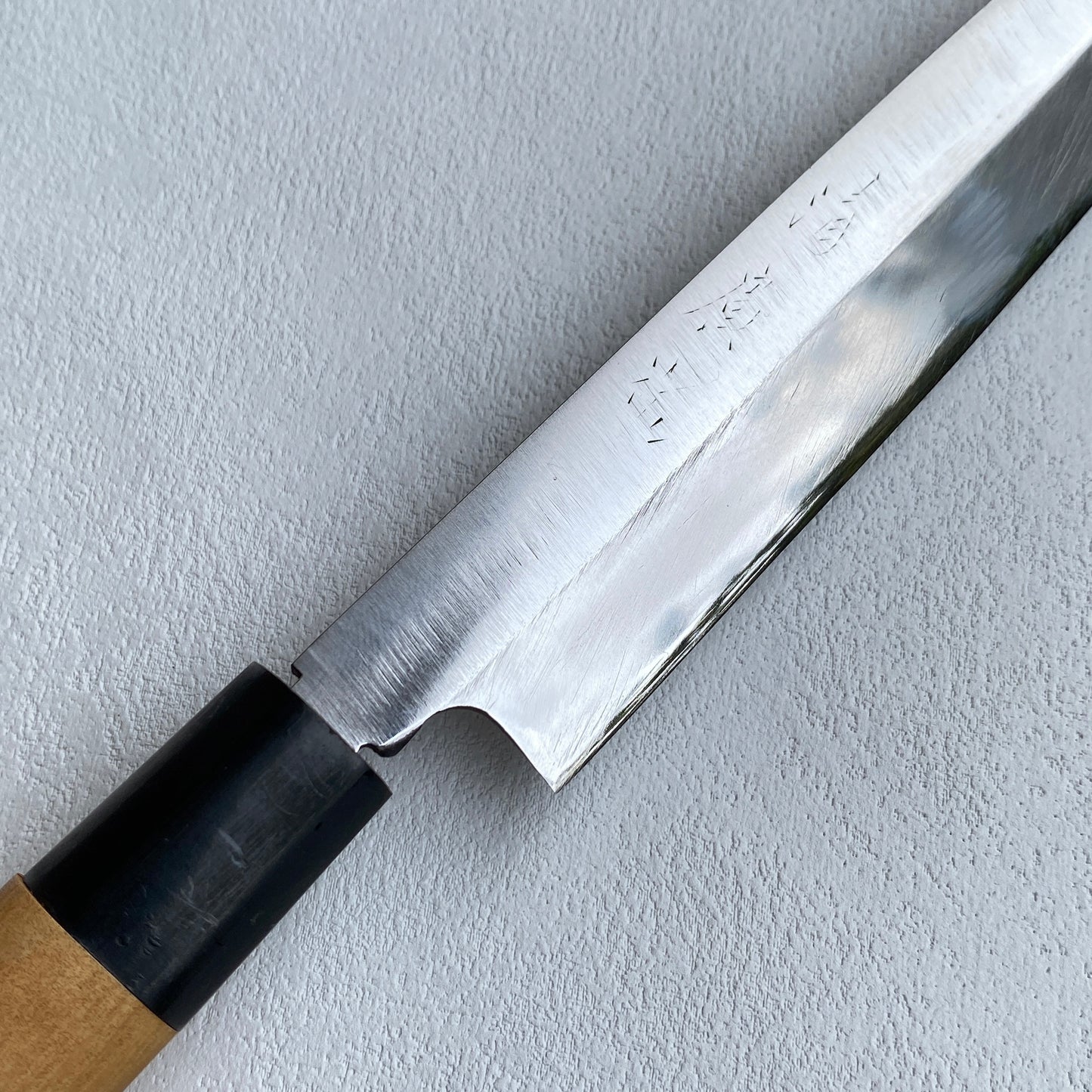 Restored Sakai Japanese Yanagiba/Sashimi knife.195mm (carbon steel) with box