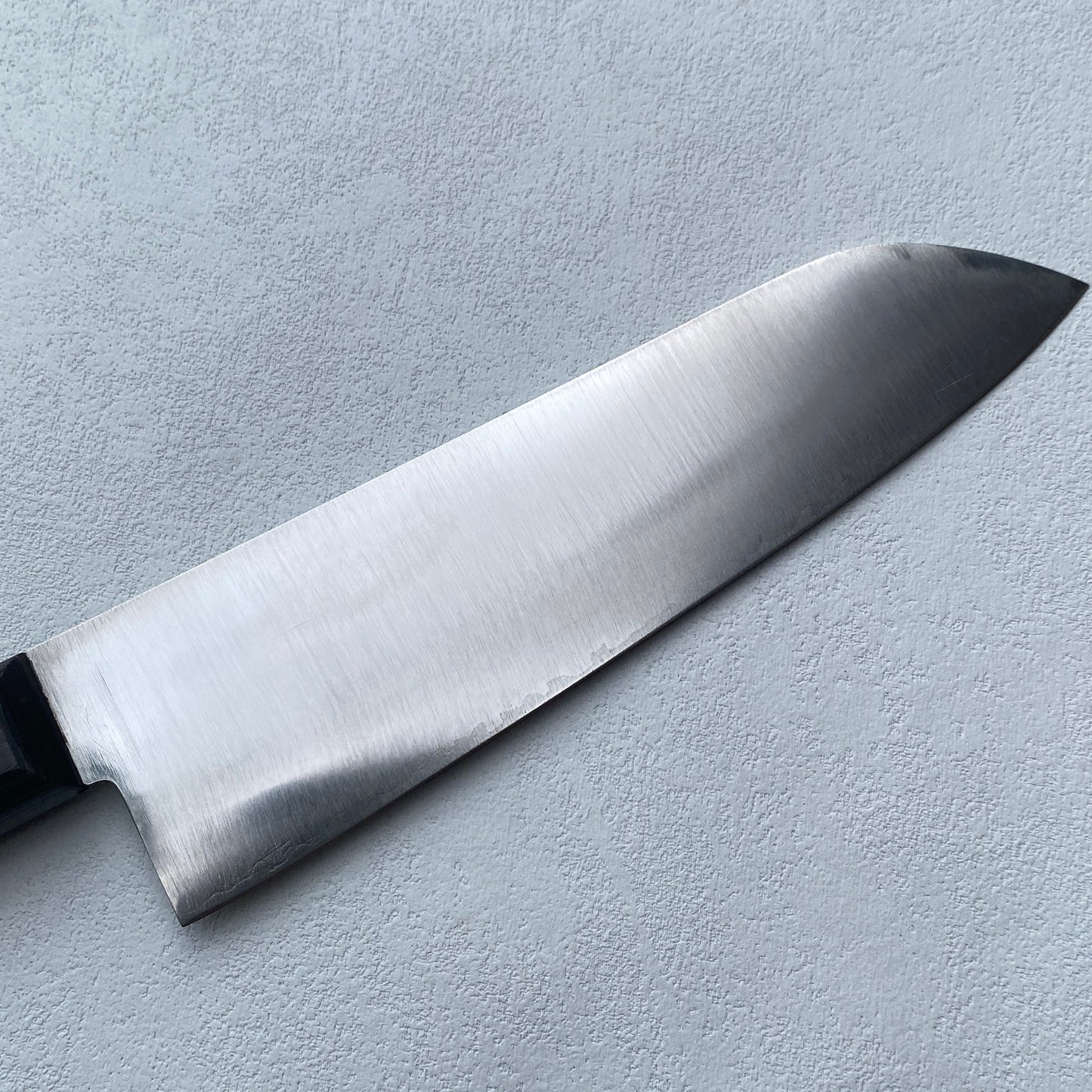 Restored Japanese Santoku all purpose knife.165mm ( D P Stainless Steel ) with box