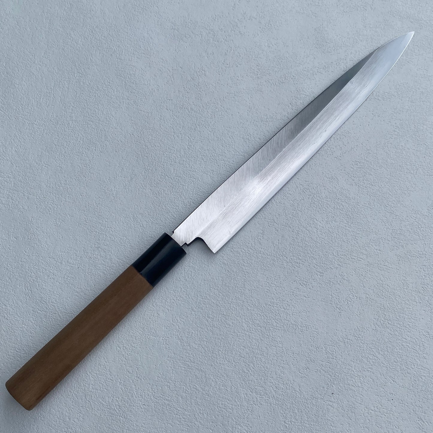 Restored Sakai Ishidou Sadamune Japanese Yanagiba/Sashimi knife.205mm (carbon steel) with original box